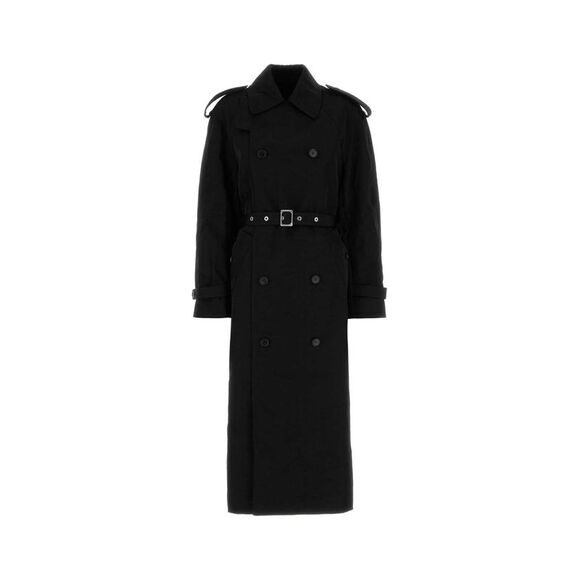 J.W. ANDERSON Jackets & Blazers - Jw Anderson Women Black Nylon Trench Coat